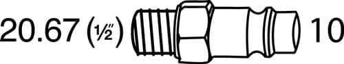 HAZET Druckluftschlagschrauber 9014PS-1 25,4mm (1Zoll) A4-kt.2712 Nm HAZET
