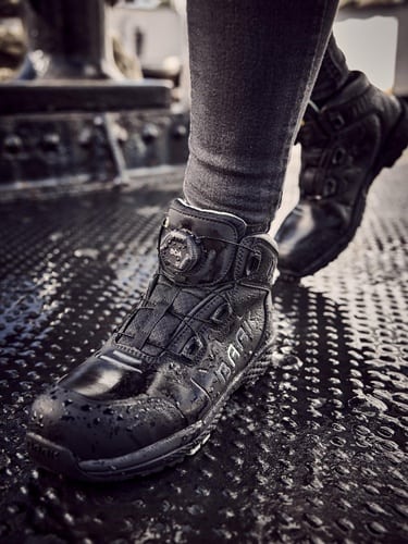 BAAK Damensicherheitsstiefel Alessia Gr.42 W.10 schwarz/grün Mikrofaser/TPU