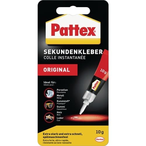 PATTEX Sekundenkleber Classic 10g farblos Tube PATTEX