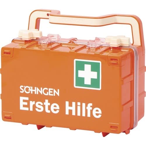 SÖHNGEN Erste Hilfe Koffer DYNAMIC-GLOW L B452xH384xT152 ca.mm orange SÖHNGEN