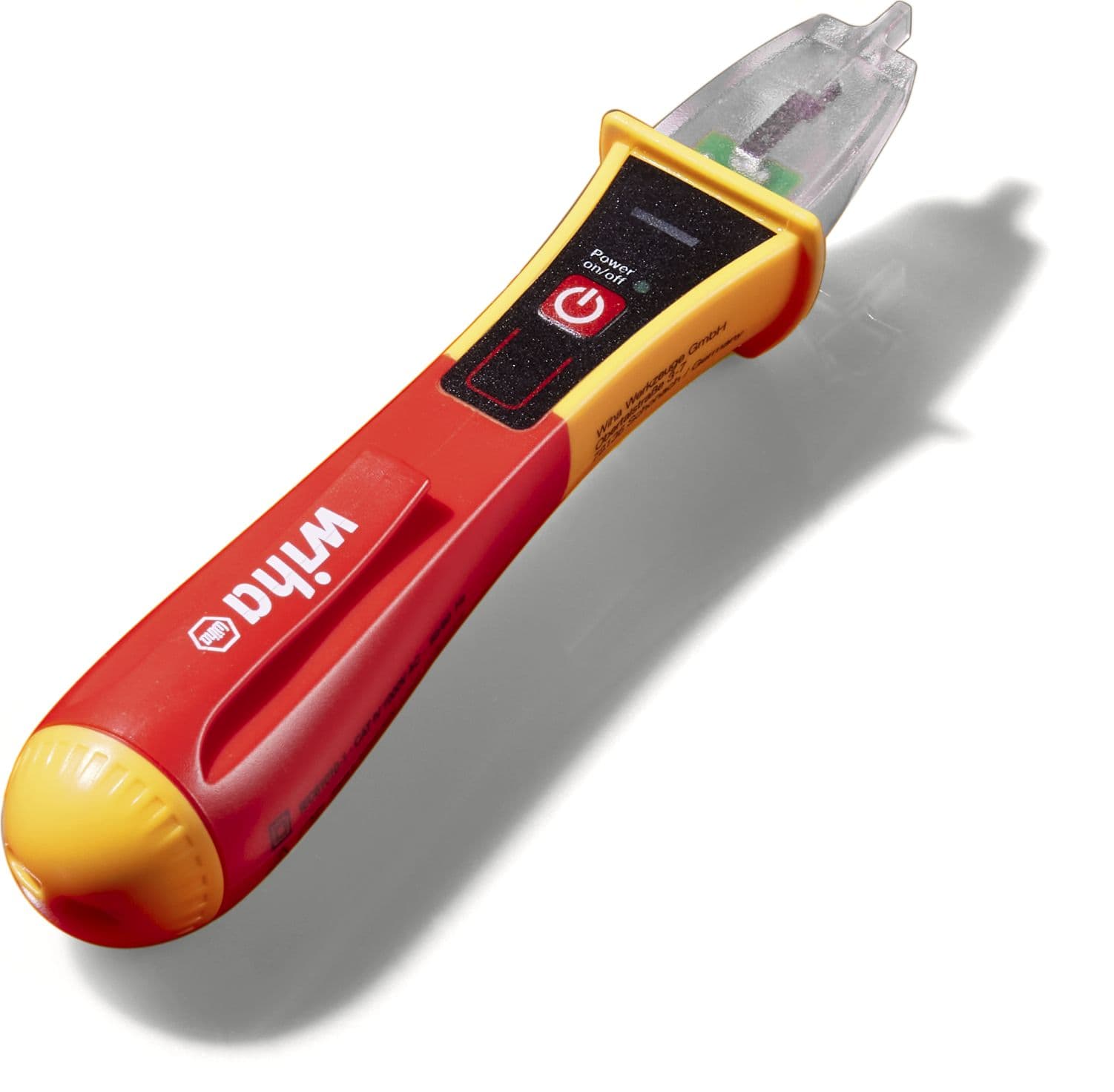 Wiha Spannungsprüfer Volt Detector berührungslos, einpolig, 90 – 1.000 V AC inkl. 2x AAA-Batterien (43798)