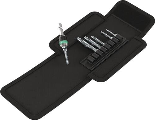 WERA Kombigewindebohrer-Bit-Satz 847/7 8-tlg.1/4 Zoll Falt-Ta WERA