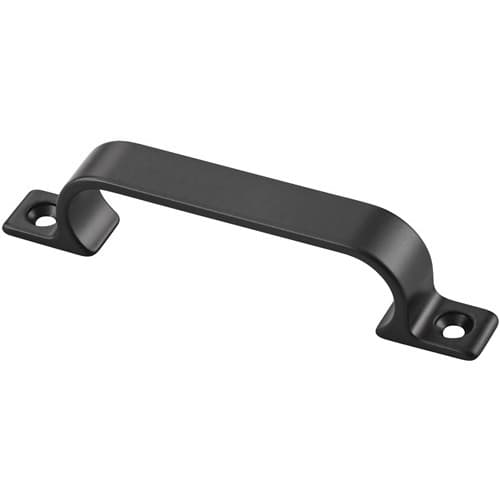 HERMETA Handgriff A.21mm L.112mm B.14mm Alu.schwarz Löcher 2,D.4,3mm HERMETA