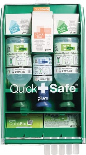 PLUM QuickSafe Box Complete befüllt Ku.staubgeschützt PLUM
