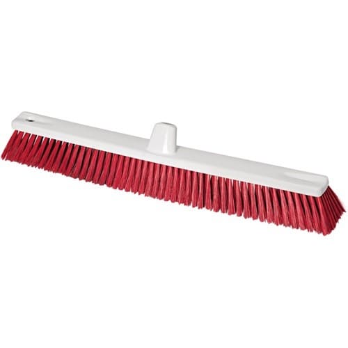 HACCP-Besen L.600mm Borstenstärke 0,50mm rot