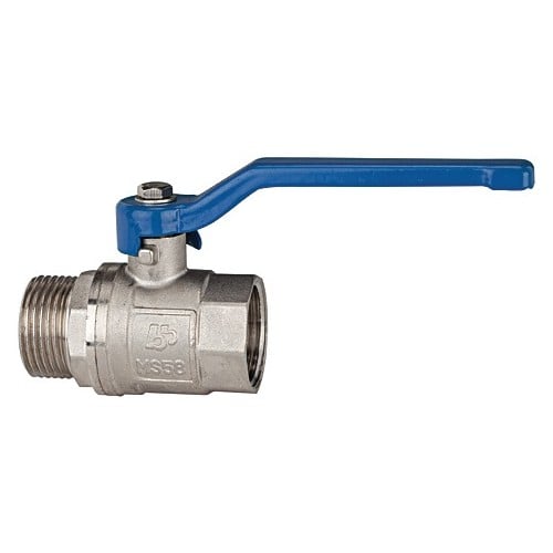 RIEGLER Messingkugelhahn VALVE LINE 33,25mm G 1 Zoll innen/außen DN 25mm RIEGLER