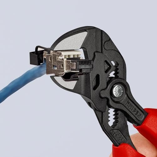 KNIPEX Zangenschlüssel L.180mm schwarz atram.Spann-W.40mm Comfort-Griff