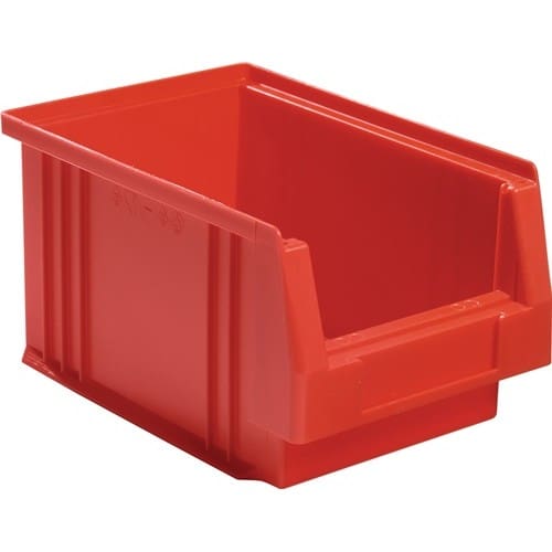 LA-KA-PE Sichtlagerkasten PLK L230xB150xH125mm PP rot LA-KA-PE