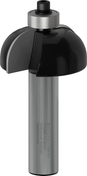 BOSCH Hohlkehlfräser, 12 mm, R1 12 mm, D 36,7 mm, L 16 mm, G 70 mm