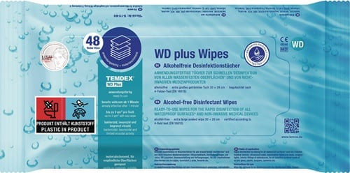 RHEOSEPT Desinfektionstücher TEMDEX® WD plus Wipes L300xB270ca.mm KT=6x48 Tü.RHEOSEPT