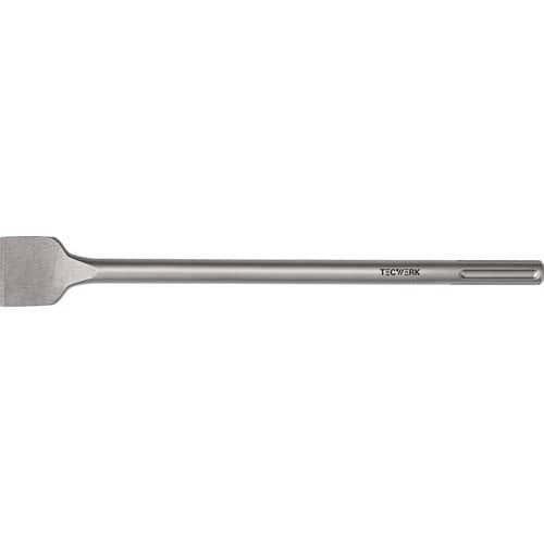 TECWERK Fliesenmeißel L.400mm B.50mm SDS-max TECWERK