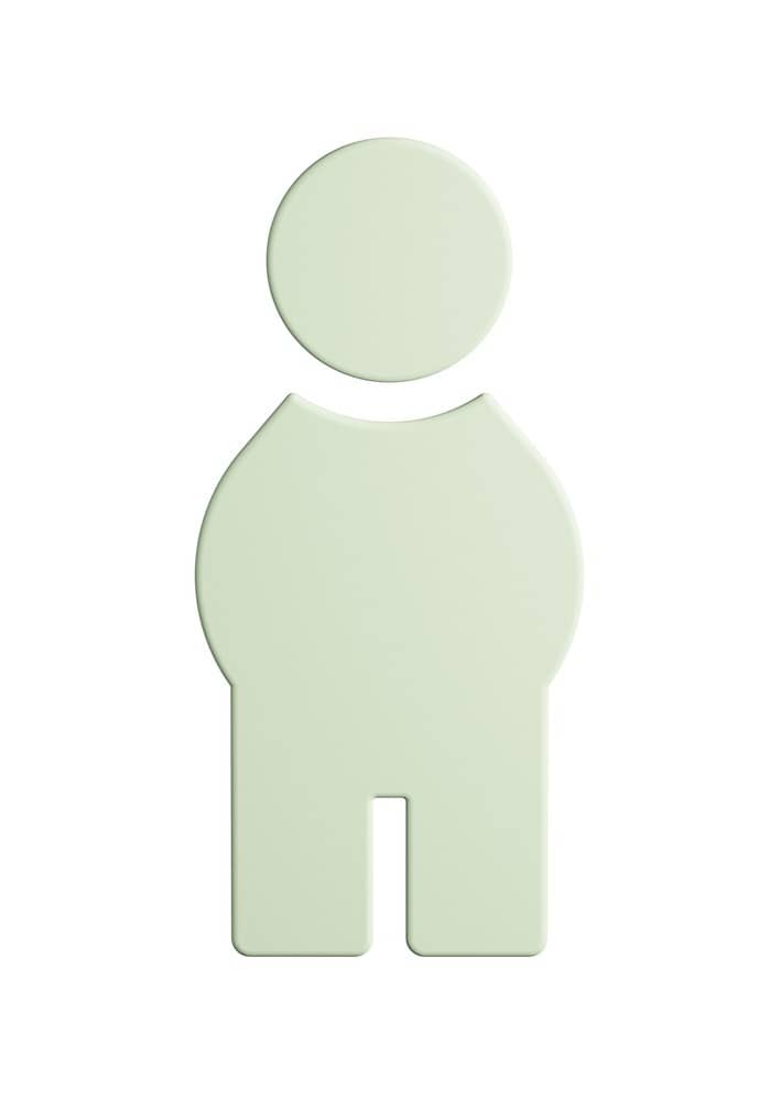 HEWI Symbol Herren 801.91B010, Polymaid, 801.91B010 99