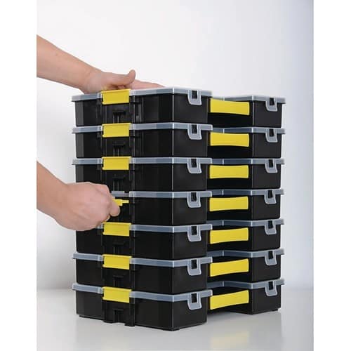 Sortimentskasten SortMaster Junior B375xT292xH67mm 14 Fächer STANLEY