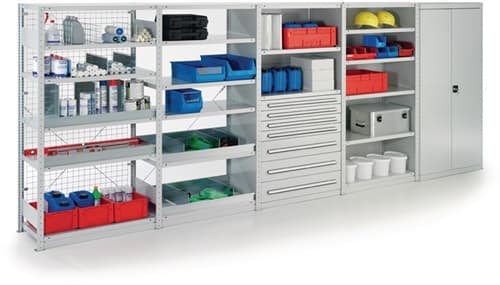 META Rückwand Drahtgitter silber verz.H1900xTmm