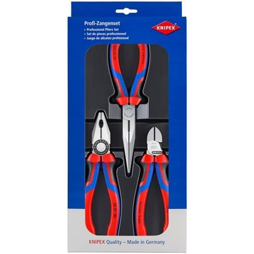 KNIPEX Zangensatz Montage-Paket Inh.3tlg.Ku.-Tiefziehteil KNIPEX