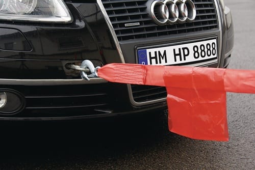 HP AUTOZUBEHÖR Auto-Abschleppseil 4000kg PP elast.Schwerlasthaken/Haken L.400cm HP AUTOZUBEHÖR