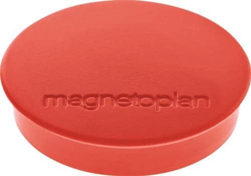 MAGNETOPLAN Magnet Basic D.30mm rot MAGNETOPLAN