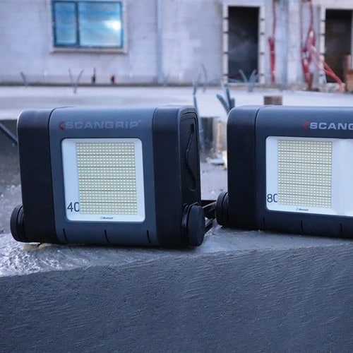 SCANGRIP LED-Strahler SITE LIGHT 80 630 W 20000-80000 lm 10m H07RN-F 3x1,5mm²