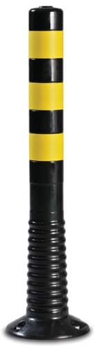 Sperrpfosten Ku.schwarz/gelb D.80mm z.Schr.H.ü.Flur=750mm