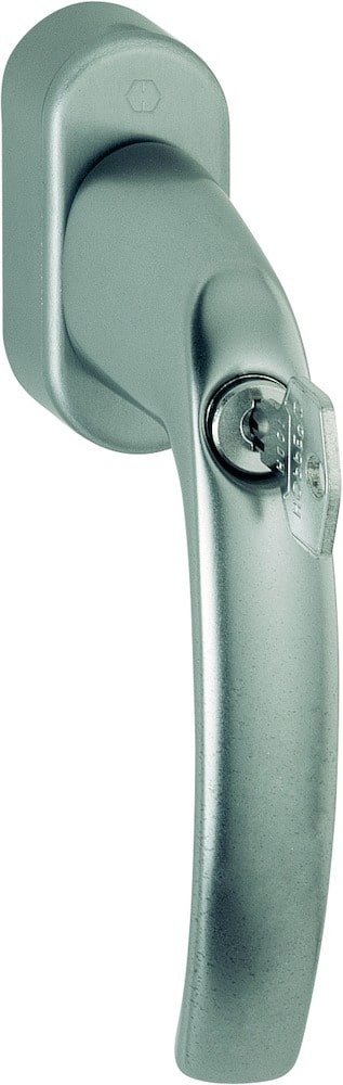 HOPPE® Fenstergriff absperrbar Atlanta 0530S/US952 100NM, N10, mit Schrauben, Aluminium, 10763941