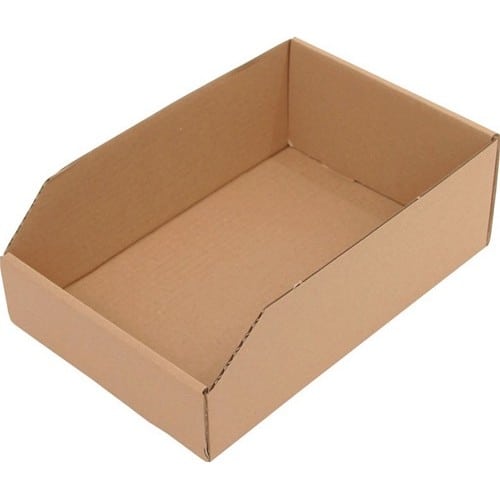 Regalkasten L300xB200xH100mm braun 1-wellige Pappe
