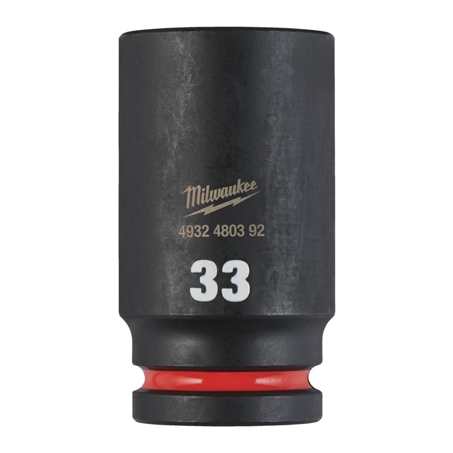 MILWAUKEE 33 x 90 mm SHOCKWAVE Schlagnuss 3/4" lang