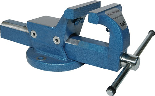 TECWERK Parallelschraubstock Backen-B.160mm Spann-W.225mm geschm.Spann-T.118mm TECWERK