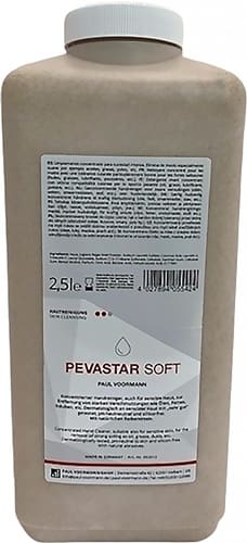 PAUL VOORMANN Handreinigung PEVASTAR SOFT 2,5l silikon- u.lösemittelfrei Flasche PAUL VOORMANN