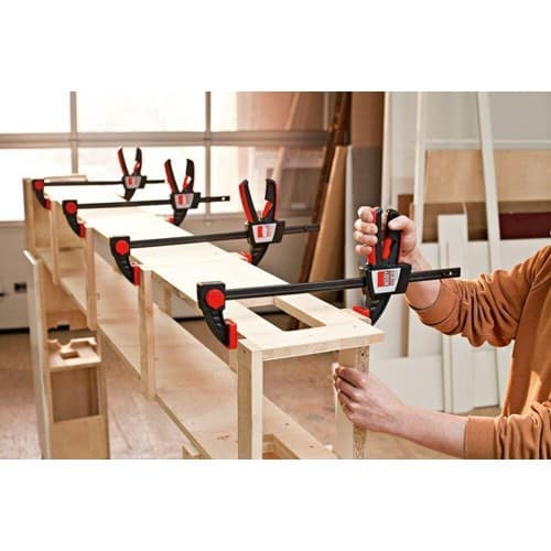 BESSEY Einhandzwinge EZS Spann-W.600mm A.80mm Spreiz-W.170-810mm BESSEY