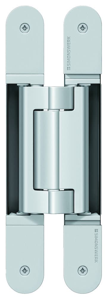SIMONSWERK Verdecktliegendes Türband TECTUS® TE 640 3D FR, edelstahloptik