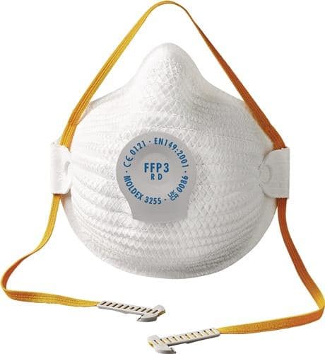 MOLDEX Atemschutzmaske AIR 325501 FFP3 R D m.Ausatemventil faltbar S/M MOLDEX