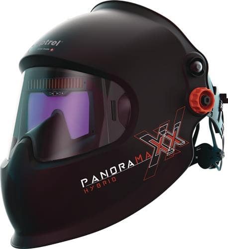 Laserhelm Panoramaxx L schwarz 50 x 100 mm CE, ANSI, EAC, AS/NZS, erfüllt CSA Z94.3 OPTREL