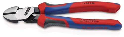 KNIPEX Kraftseitenschneider L.200mm pol.Form 0 Comfort-Griff KNIPEX