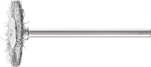 PFERD TOOLS Minirundbürste RBU 2202/3 INOX 0,10, D22xB2xL6mm VA PFERD
