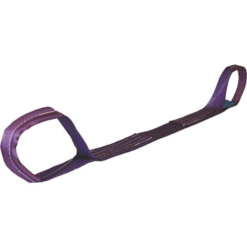 TECWERK Hebeband DIN EN 1492-1 L.2m violett Tragf.einf.1000kg TECWERK