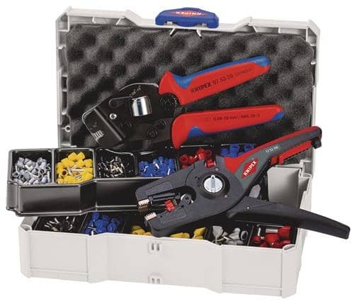 KNIPEX Aderendhülsensortiment 686-tlg.1,50-10,00mm² im Systainer KNIPEX