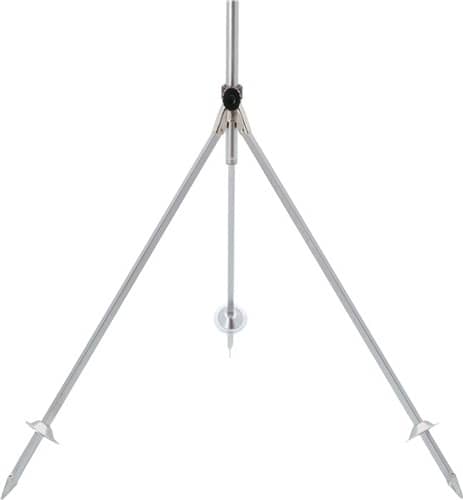 GEKA Dreibeinstativ 2xG3/4Zoll AG STA verz.m.Standspitzen GEKA