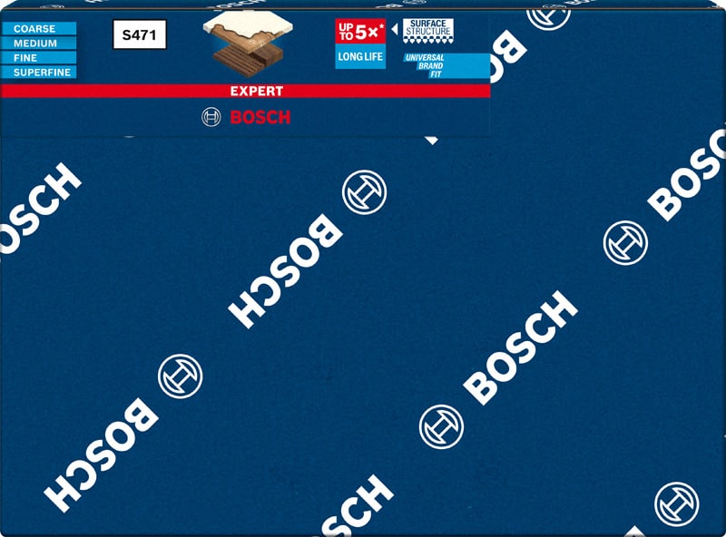 BOSCH EXPERT Combi S470 Schaumstoff-Schleifblock, grob, 20 Stück