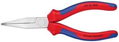 KNIPEX Langbeckzange Gesamt-L.160mm Kopf pol.halbrd.Comfort-Griff KNIPEX