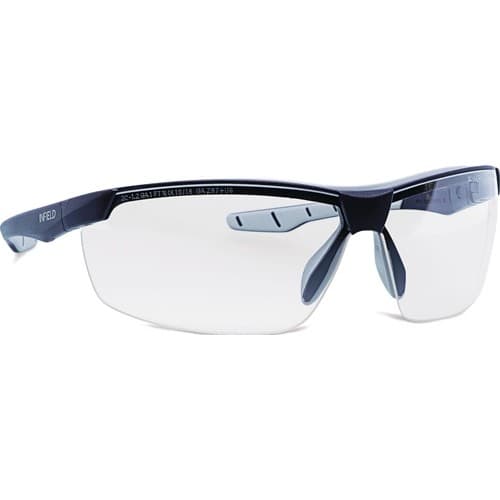 INFIELD SAFETY Schutzbrille Flexor Plus XL EN 166 Fassung:Kristall,Scheibe:klar