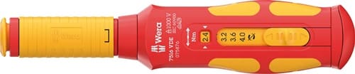 WERA Drehmomentschraubendreher 7516 VDE Kraftform Safe-Torque Speed 9mm WERA