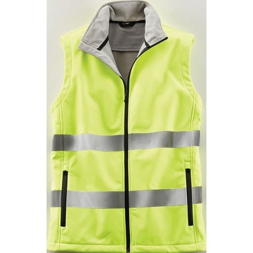 TERRAX Warnweste Terrax Workwear Gr.L gelb EN 20471 Kl.1 TERRAX