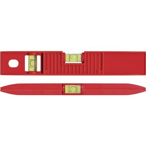 BMI Wasserwaage TORPEDO 25cm ABS rot ± 1mm/m m.Magnet BMI