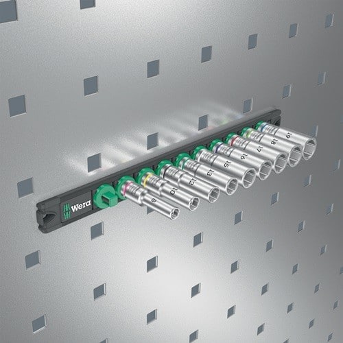 WERA Steckschlüsseleinsatzset Deep 1 9-tlg.Antr.10mm (3/8) Zoll WERA