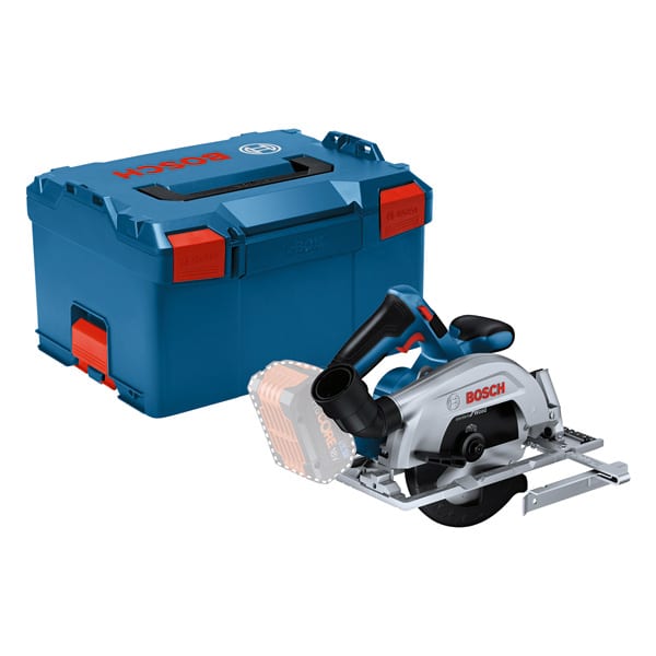 BOSCH Akku-Kreissäge GKS 18V-57-2, Solo Version, L-BOXX