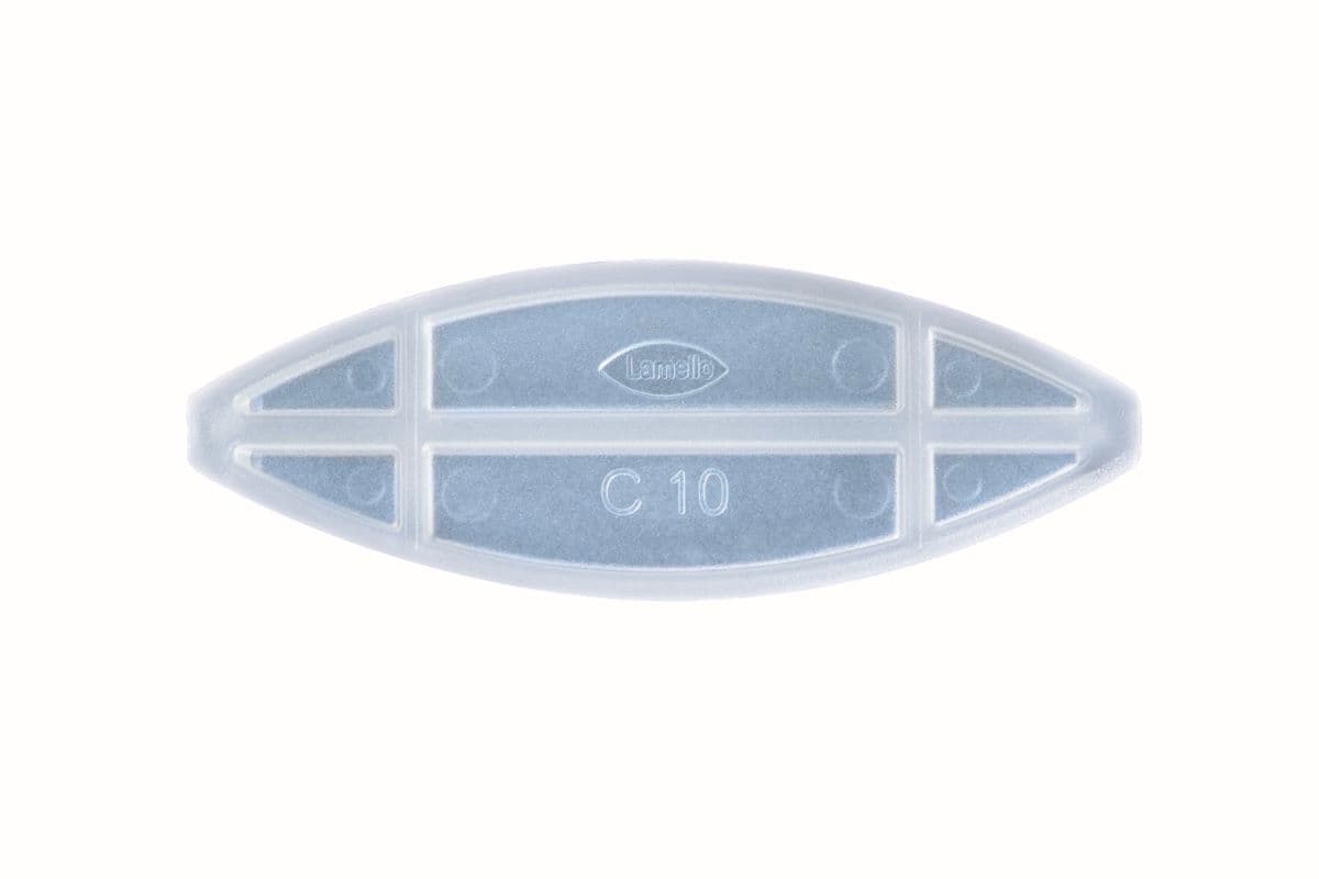 LAMELLO C10 transparente Lamelle, 300 Stück, 145012
