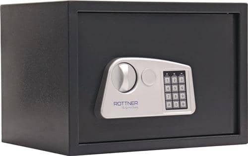 ROTTNER Möbeltresor Jupiter 4 300x430x320mm Elektronikschloss Fbd.12kg ROTTNER