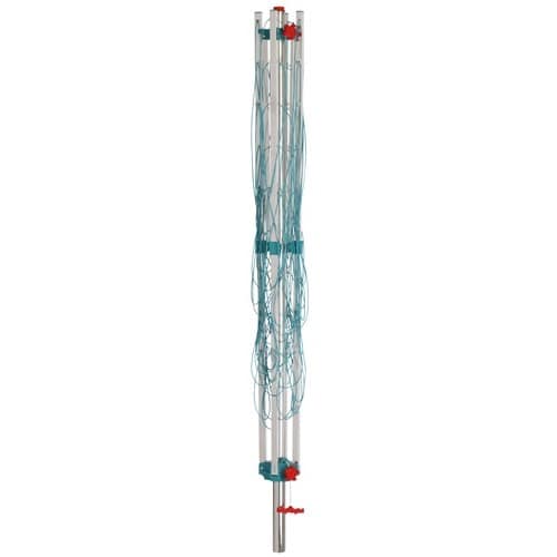 BLOME Wäschespinne Alustar H.188cm Kantenlänge 188cm Rohr-D.40mm Alu.BLOME