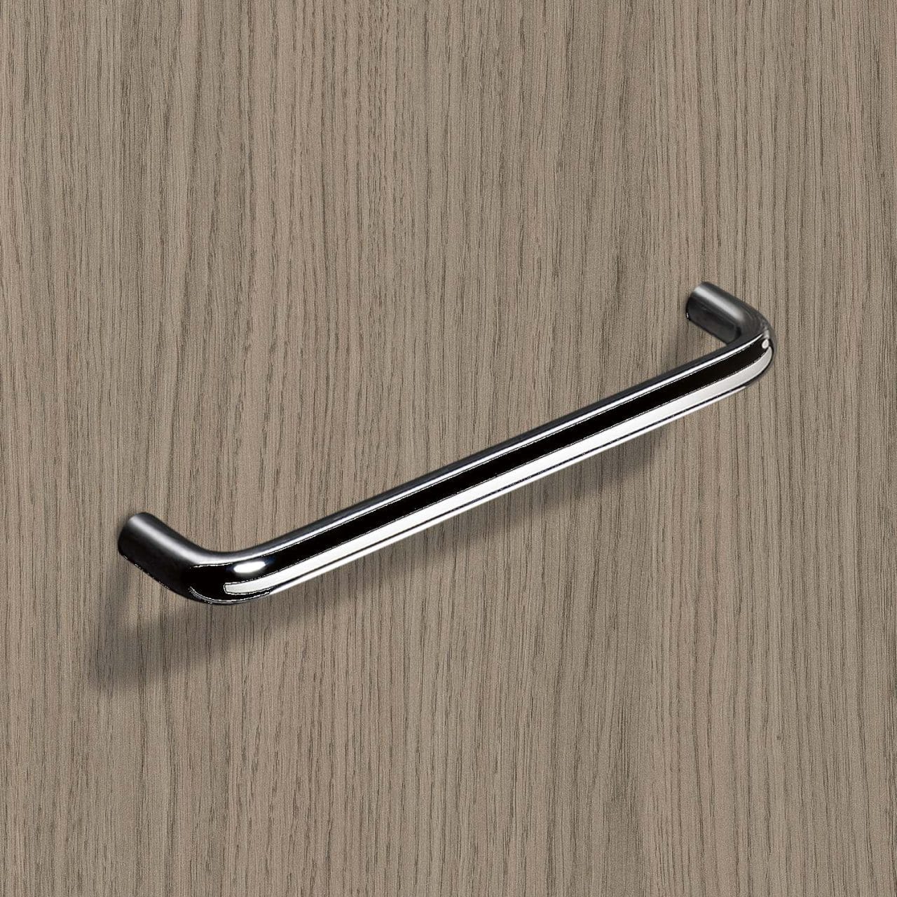 HETTICH Griff Avenio, •–• 64, L 74 mm, H 32 mm, ø 10 mm, Verchromt glanz, 9070443