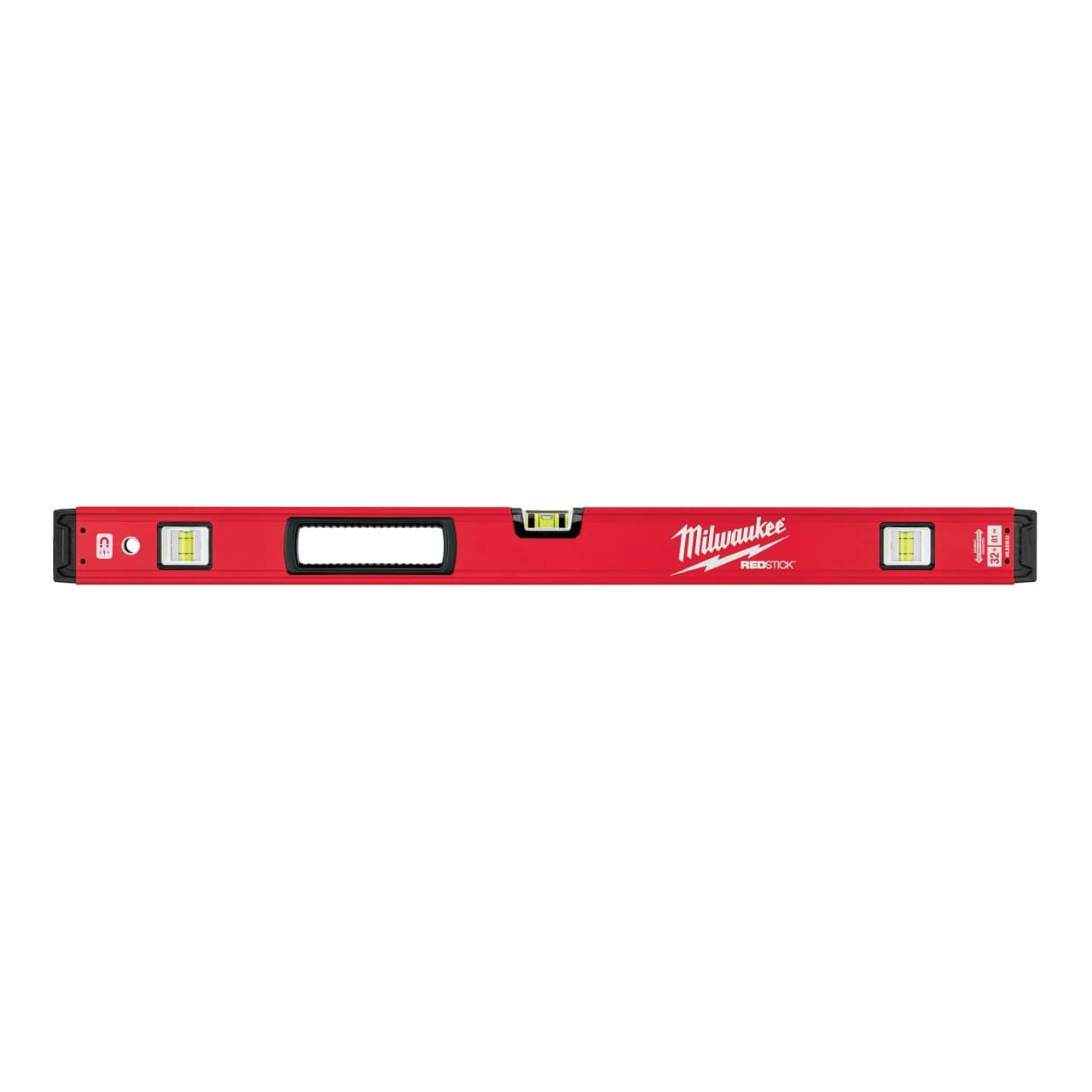 MILWAUKEE 80 cm lang magnetisch Wasserwaage REDSTICK Premium